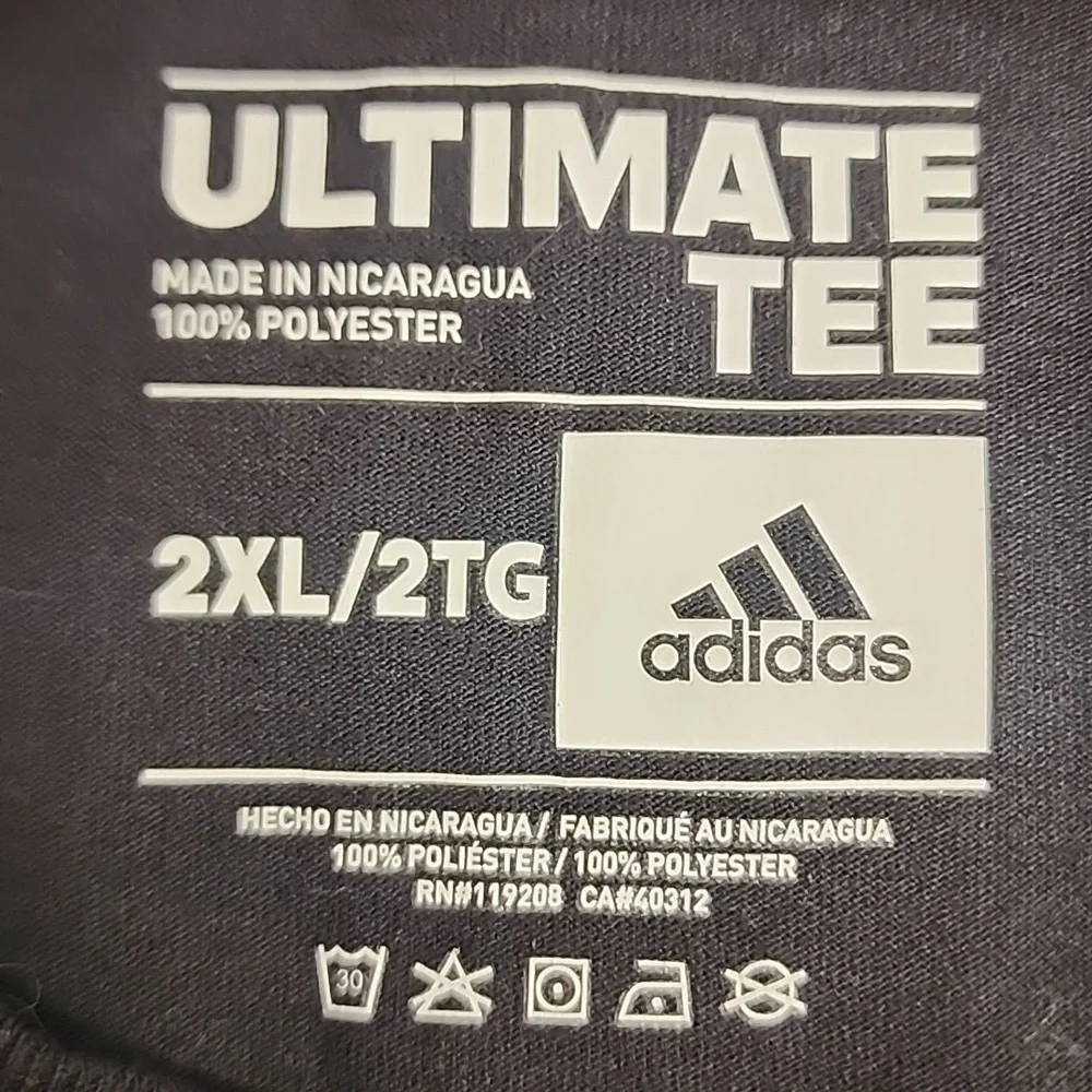 Ultimate Tee Adidas Philadelphia Flyers NHL Black T-Shirt Sz 2XL